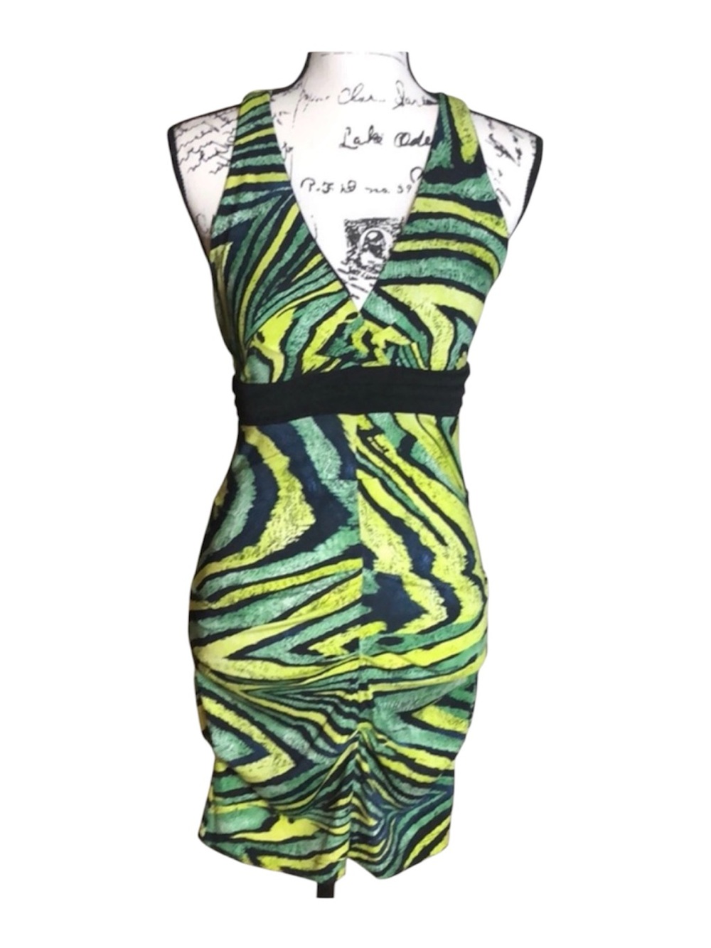 Love Tease Green Fitted Dress